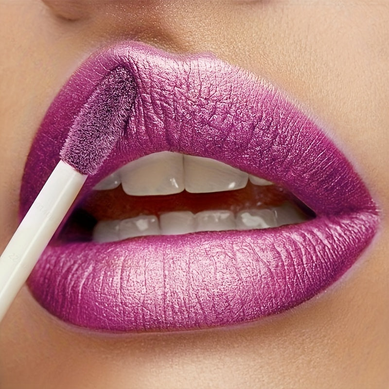 Golden Bar Luxury Lipstick - Timeless Velvety Smooth Finish, Intense Color Stay, Smudge-Proof & Waterproof - The Perfect Romantic Valentines Day Gift for Her