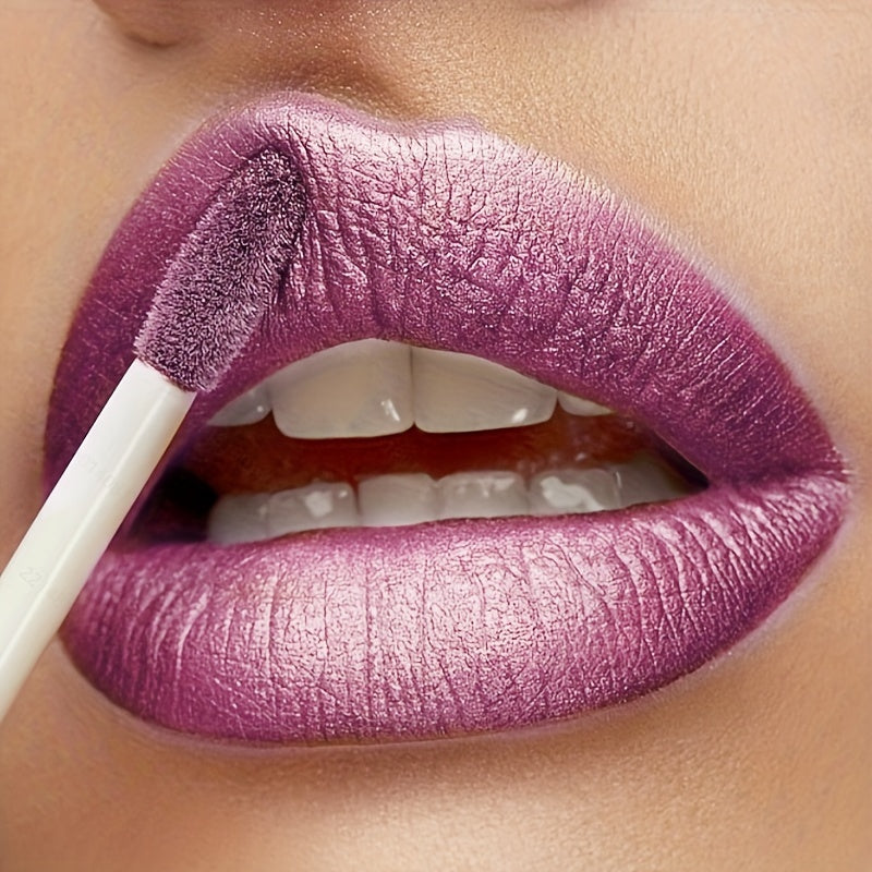 Golden Bar Luxury Lipstick - Timeless Velvety Smooth Finish, Intense Color Stay, Smudge-Proof & Waterproof - The Perfect Romantic Valentines Day Gift for Her