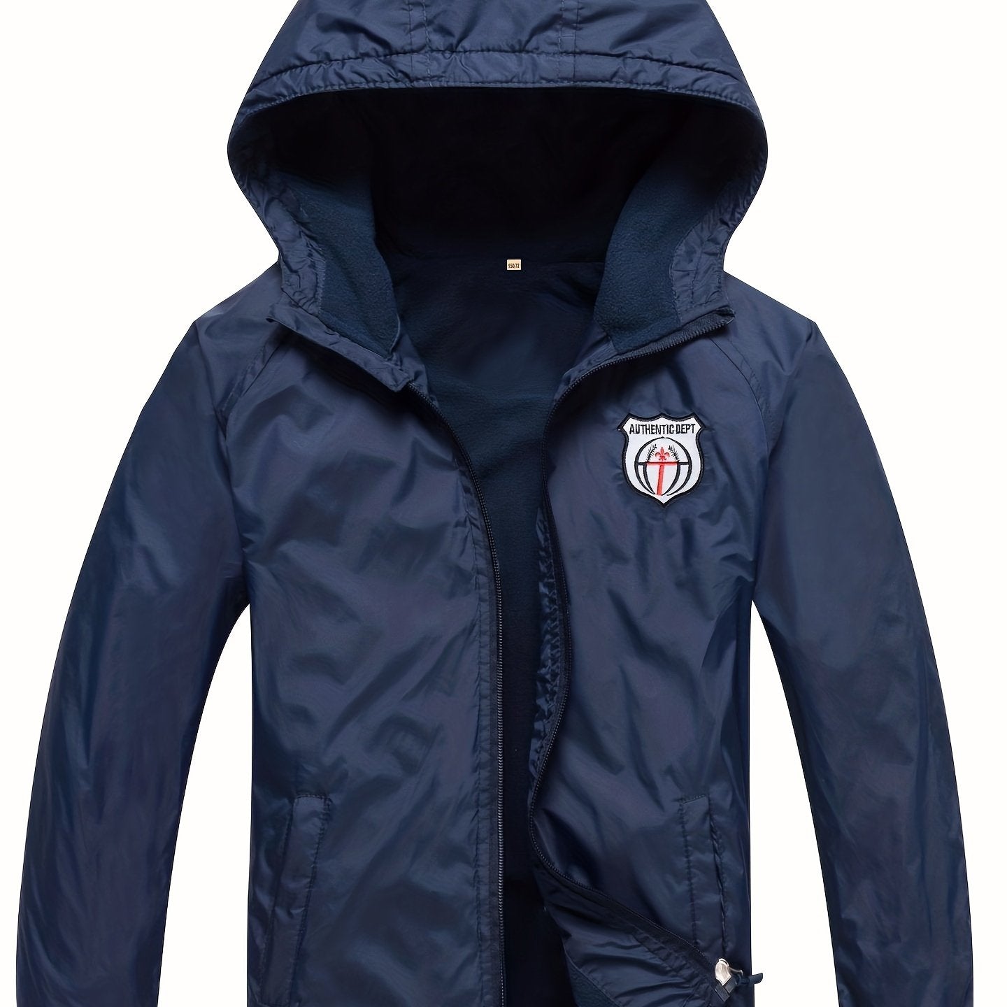 Boys Premium Zip Up Hooded Raincoat - Water-Resistant Windbreaker for Spring, Autumn, Winter - Durable & Stylish, Perfect Outerwear for Little Adventurers