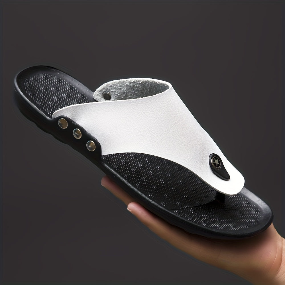 Simple Unisex Breathable Non-slip Slip On Sandals for Casual Summer Beach Outdoors for Men Women