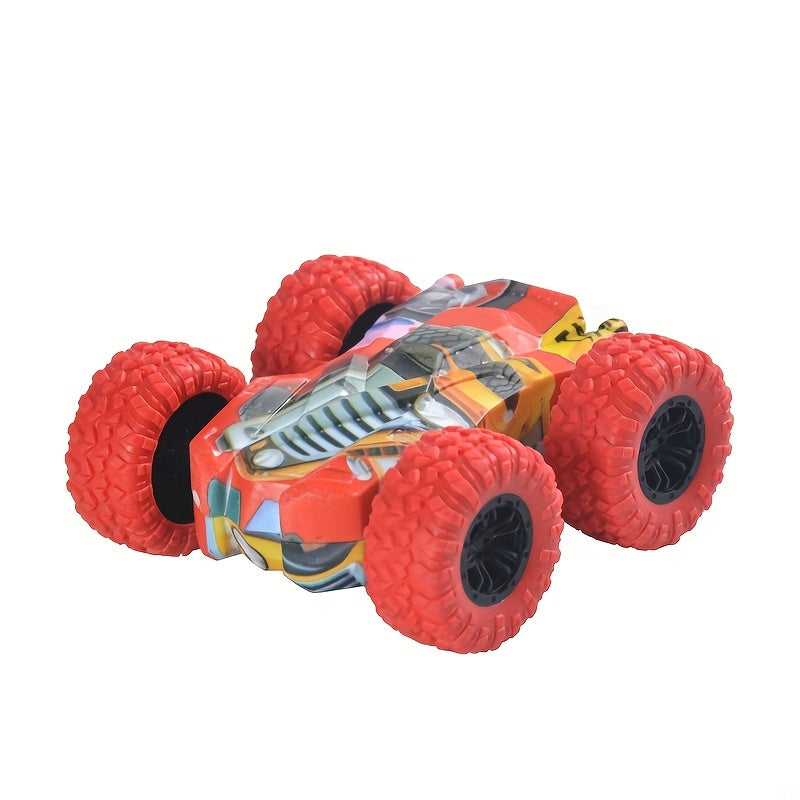 Fun Double-Side Vehicle Inertia Safety Crashworthiness And Fall Resistance Shatter-Proof Model For Kids Boy Toy Car Christmas, Halloween Gift