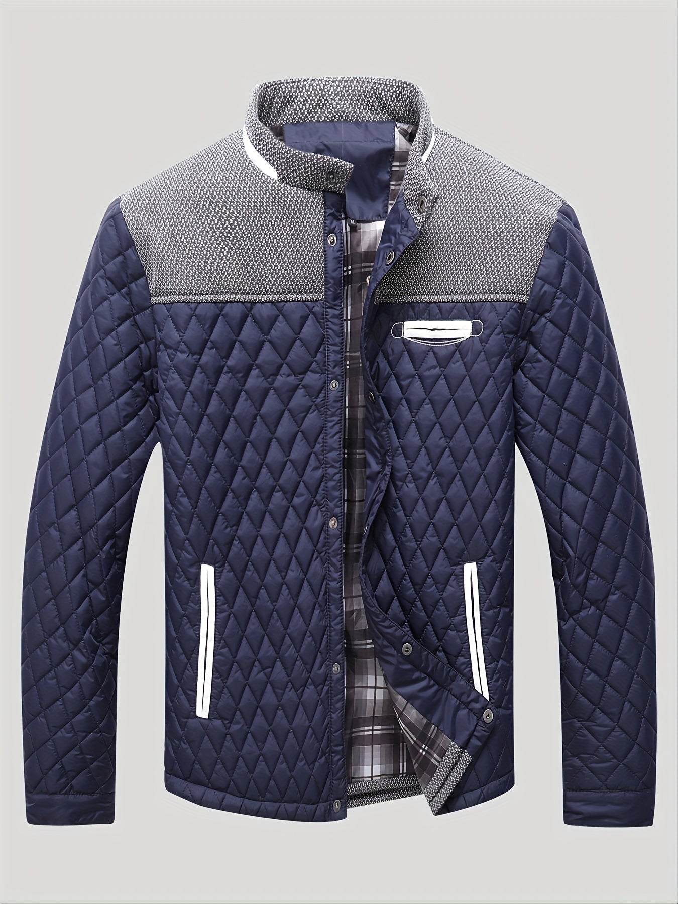 Men's Lightweight Warm Jacket, US Sizes
