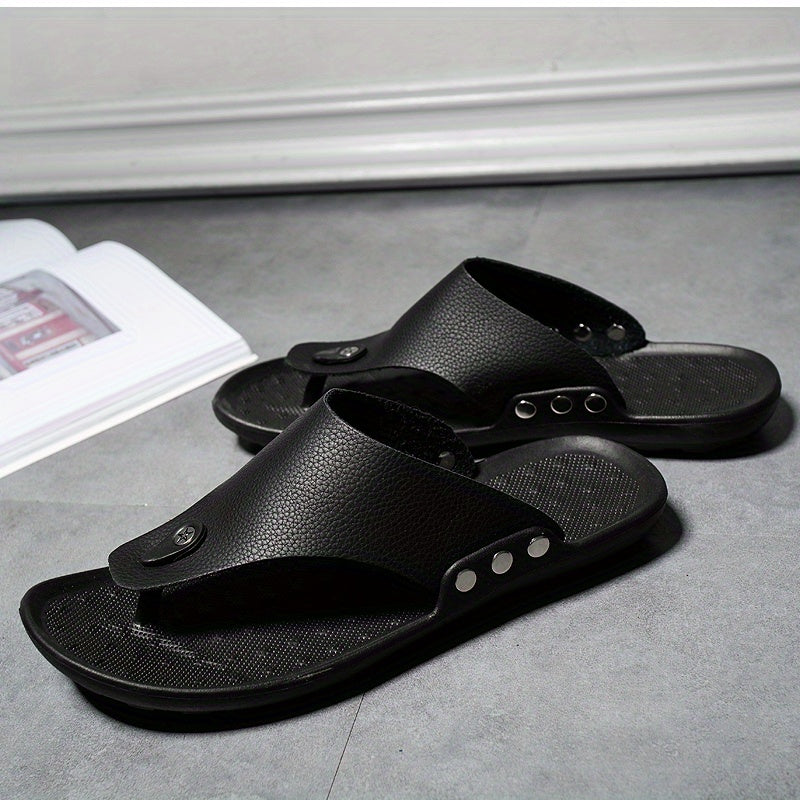 Simple Unisex Breathable Non-slip Slip On Sandals for Casual Summer Beach Outdoors for Men Women