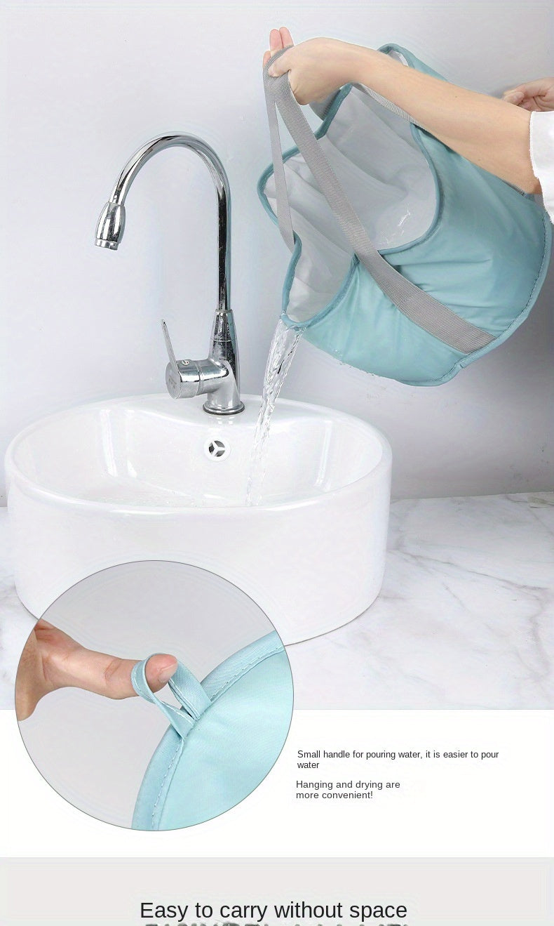 Portable Foot Soaking Tub with Handle, Suitable for Fishing, Travel, and Camping, Insulated Foldable Foot Bath, Travel Foldable Foot Soaking Bag, Foot Soaking Tub, Portable Foot Soaking Tub