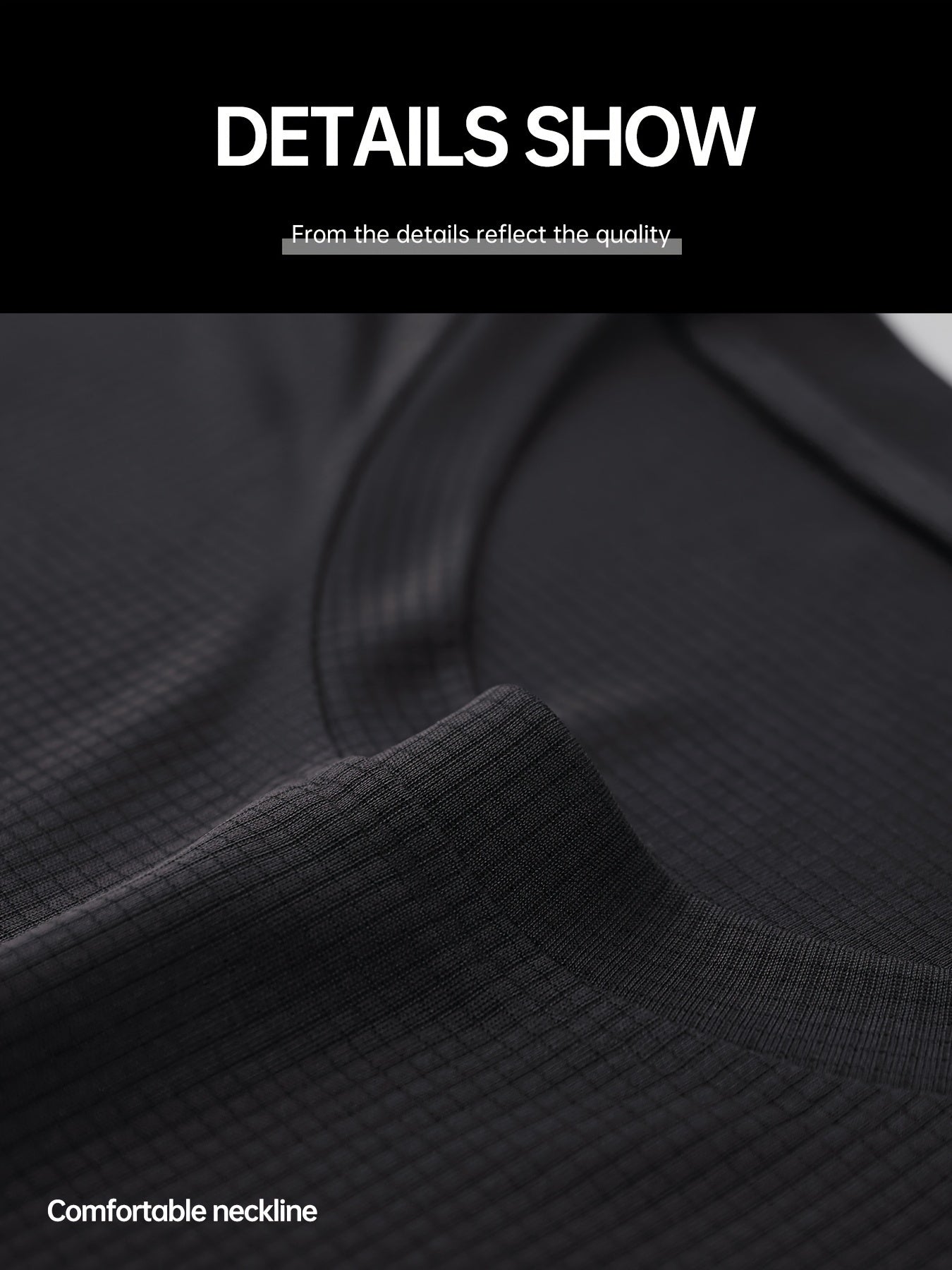 [5pcs Quick-Dry Sports Shirt] 5pcs Xinso Prince Ultra-Thin Men's Quick-Dry Fitness Sports Shirt Set - Black Plaid Short Sleeve Top