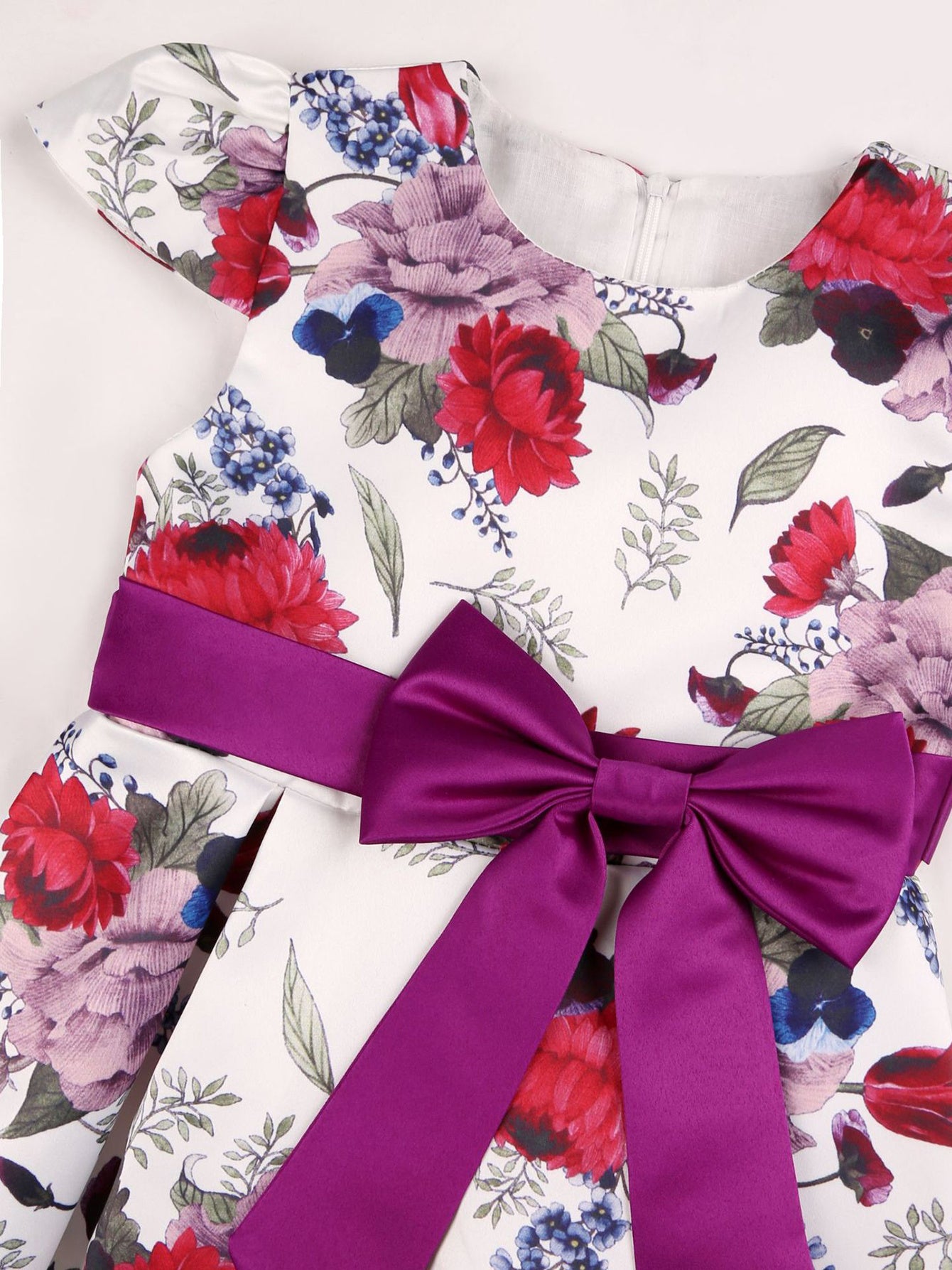 Children Eden 3-10 Years Girls Rose Print Dress