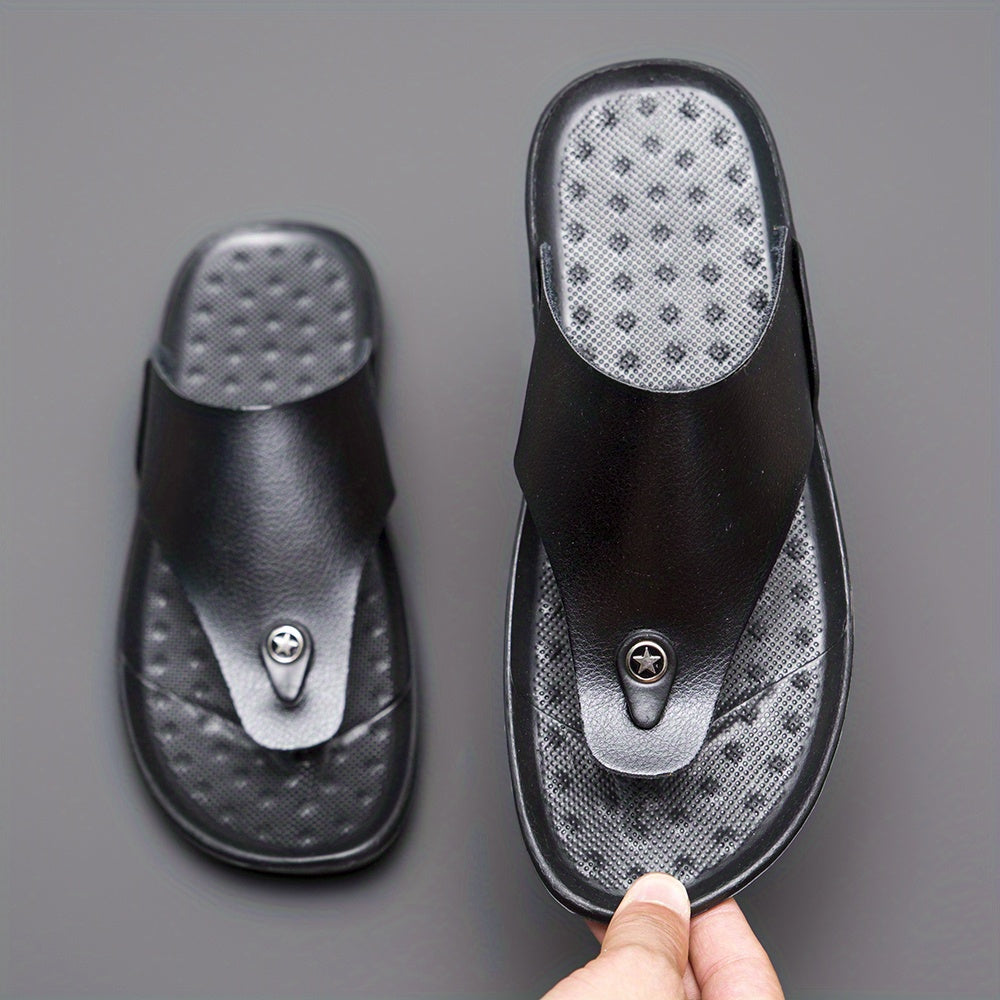 Simple Unisex Breathable Non-slip Slip On Sandals for Casual Summer Beach Outdoors for Men Women