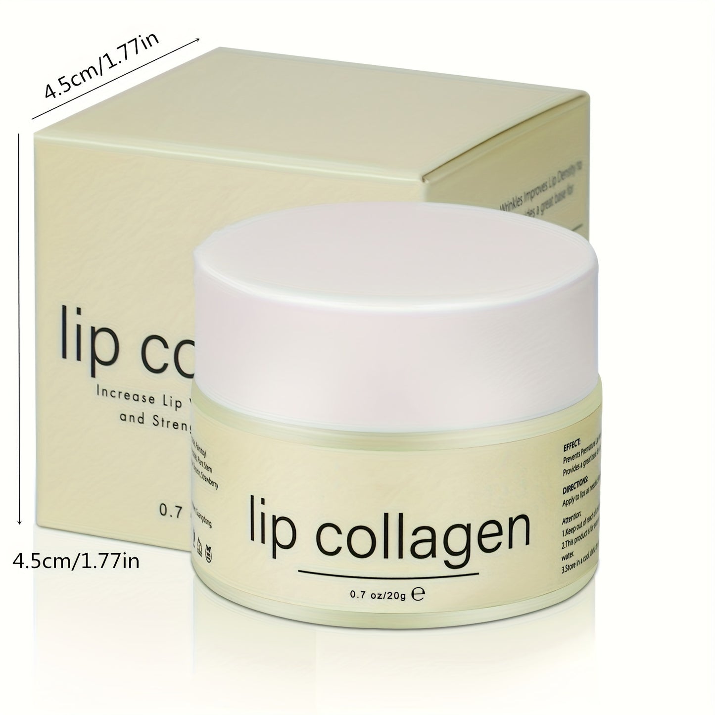 Blueberry & Strawberry Collagen Lip Mask with Vitamin A & E - Hydrating and Nourishing Personal Care for Women