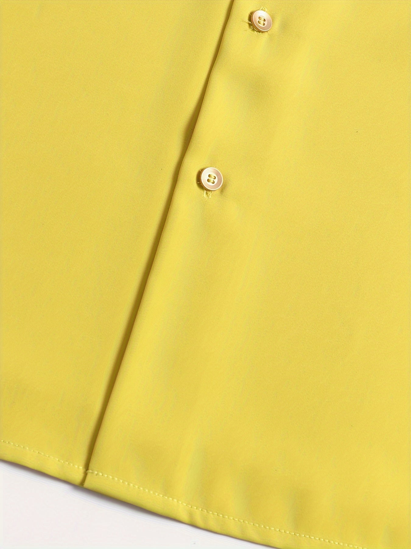 Chic Solid Color Lapel Blouse with Button Front - Versatile Long Sleeve Design for Spring & Fall - Premium Womens Fashion Wardrobe Staple