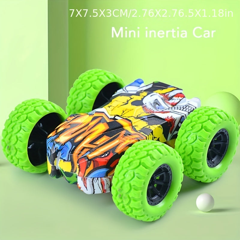 Fun Double-Side Vehicle Inertia Safety Crashworthiness And Fall Resistance Shatter-Proof Model For Kids Boy Toy Car Christmas, Halloween Gift