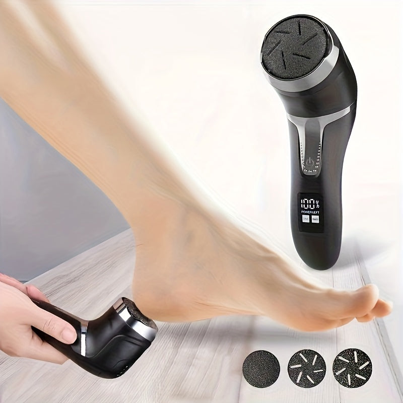 MIGUAN Electric Feet Callus Removers Rechargeable Portable Electronic Foot File Pedicure Tools - Professional Pedi Feet Care for Dead, Hard Cracked Dry Skin, Pedicure Tools, Usb Rechargeable, Durable Construction
