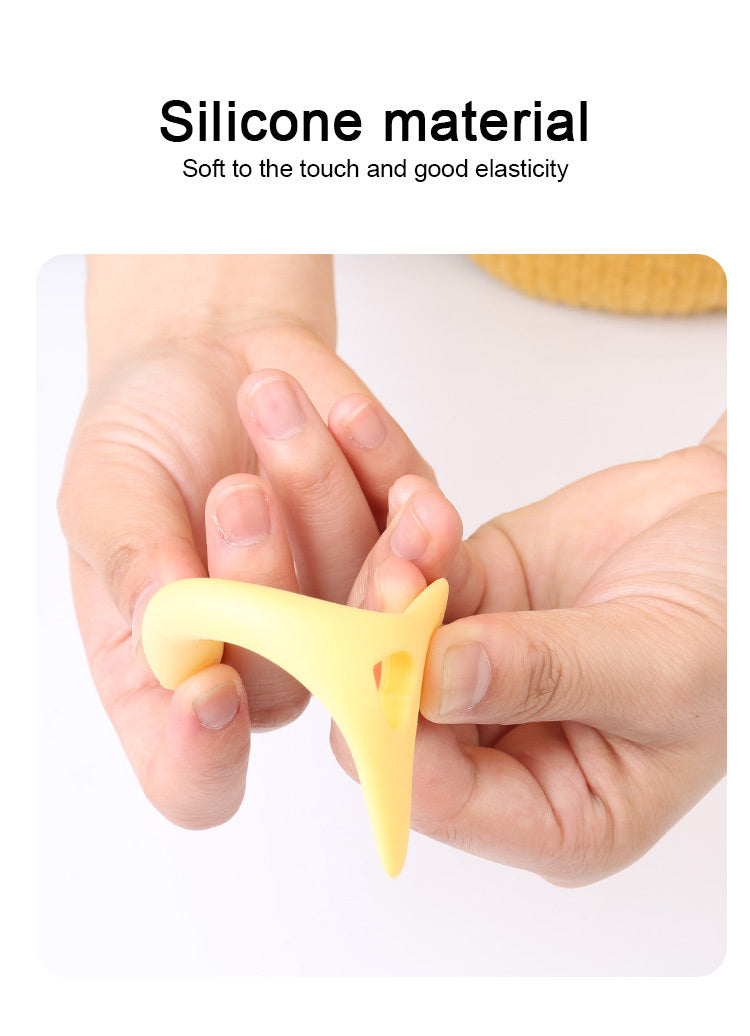 Silicone Wing Tips - Eyeliner Stencils, Mascara, Lipstick, Cream Mask Applicator Makeup Beauty Tool for Perfect Application