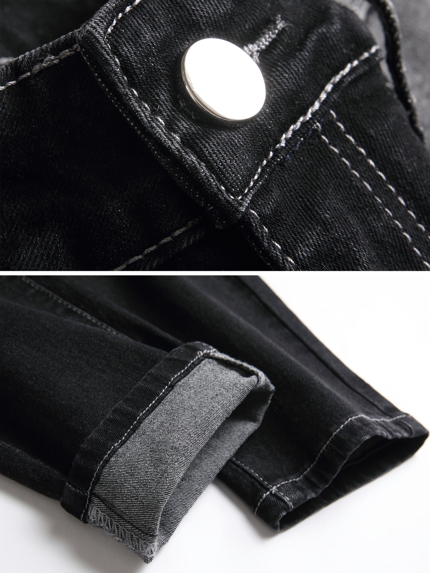 Men'S Slim Fit Jeans Stretch Ripped Skinny Jeans For Men, Fashion Straight Leg Comfort Flex Waist Casual, Pants For Men, Pantalones Para Hombr, Mens Sweatpants
