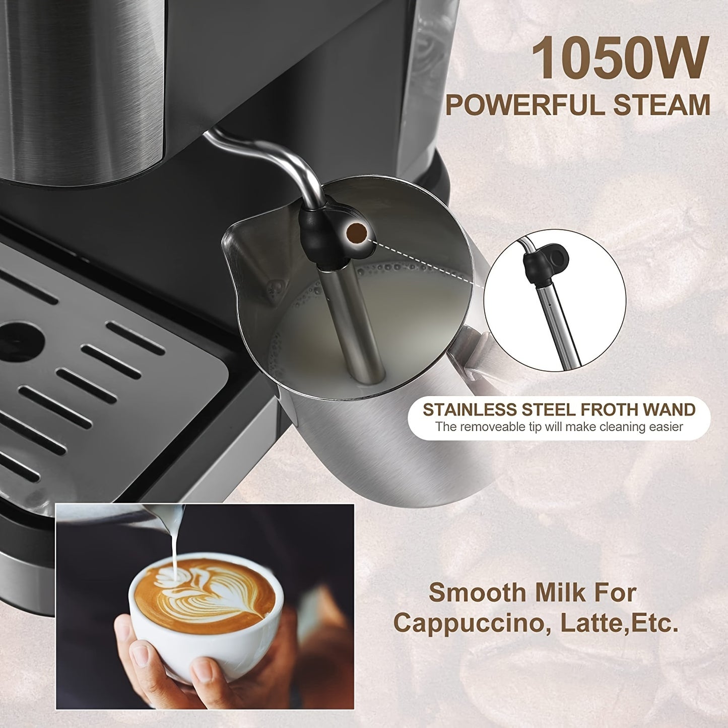 Semi-Automatic Espresso Machine
