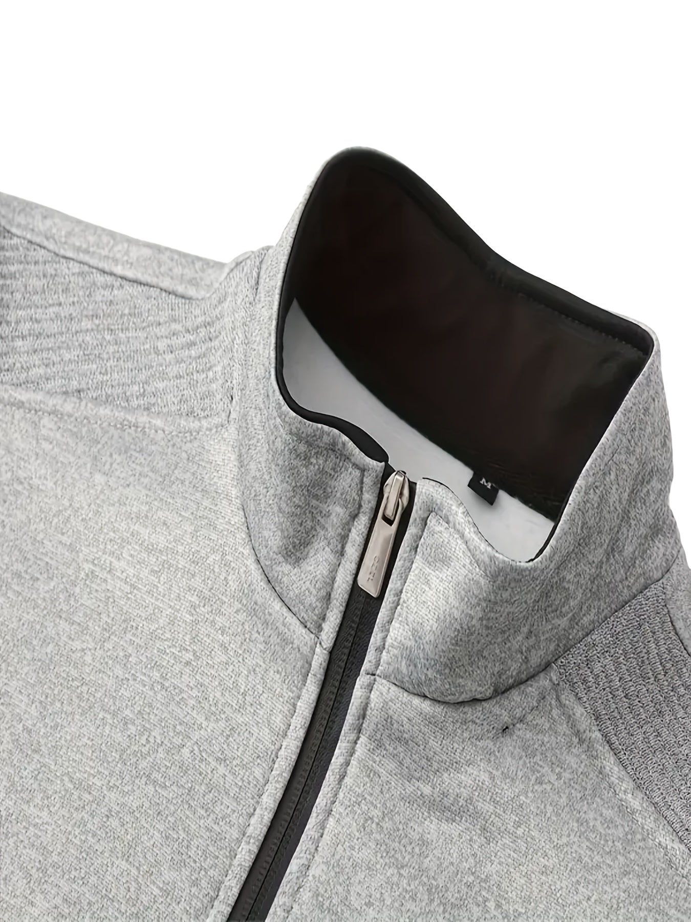 4pcs Set Of New Men'S Casual Sportswear for Autumn And Winter, Featuring A Stand Up Collar Jacket Paired with Casual Pants, with A Zipper Design And A Regular Silhouette, Suitable for Daily Casual Outdoor Activities, Sporty O