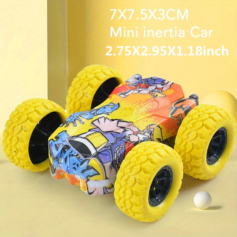 Fun Double-Side Vehicle Inertia Safety Crashworthiness And Fall Resistance Shatter-Proof Model For Kids Boy Toy Car Christmas, Halloween Gift