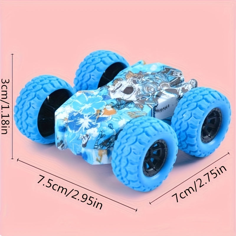 Fun Double-Side Vehicle Inertia Safety Crashworthiness And Fall Resistance Shatter-Proof Model For Kids Boy Toy Car Christmas, Halloween Gift