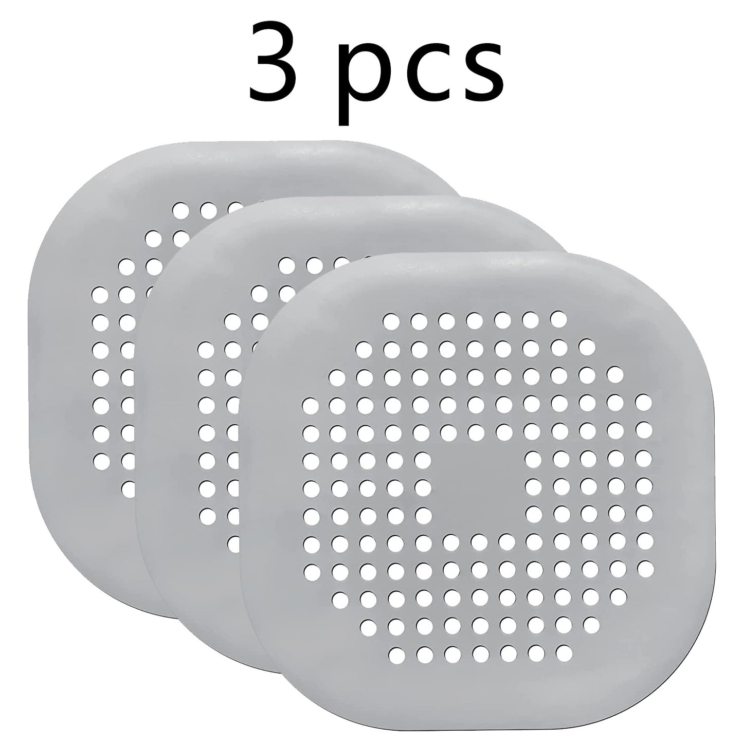5pcs/3pcs/1pc Silicone Hair Filter | Bathtub and Shower Floor Drain Plug, Kitchen Deodorant Plug, Anti-Clogging Sink Filter
