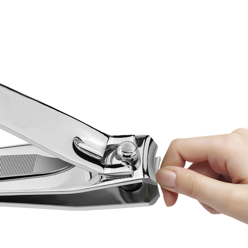 Heavy Duty Stainless Steel Nail Clippers for Men and Women - Perfect for Thick Fingernails and Toenails