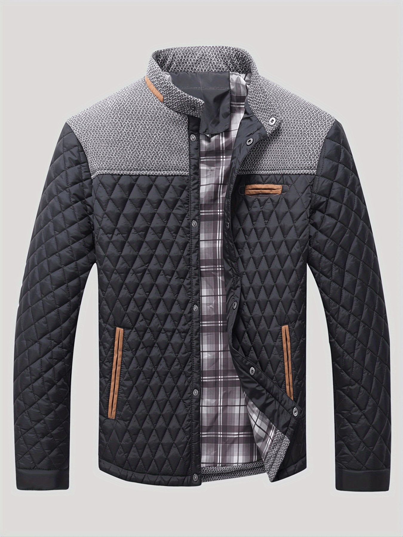 Men's Lightweight Warm Jacket, US Sizes