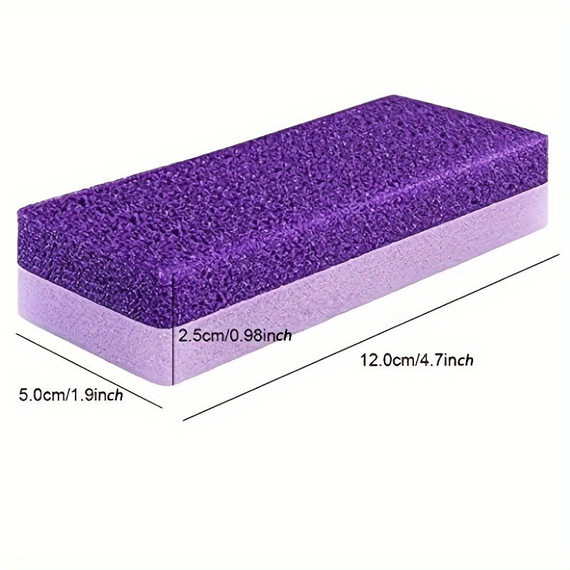 3pcs/1pc Reusable Foot Pumice Sponge Stones Foot Care Callus Exfoliate Hard Skin Remover Pedicure Scrubber Scrub Manicure Tools Pedicure Spa supplies