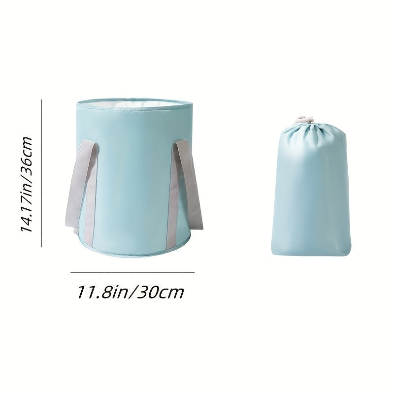 Portable Foot Soaking Tub with Handle, Suitable for Fishing, Travel, and Camping, Insulated Foldable Foot Bath, Travel Foldable Foot Soaking Bag, Foot Soaking Tub, Portable Foot Soaking Tub
