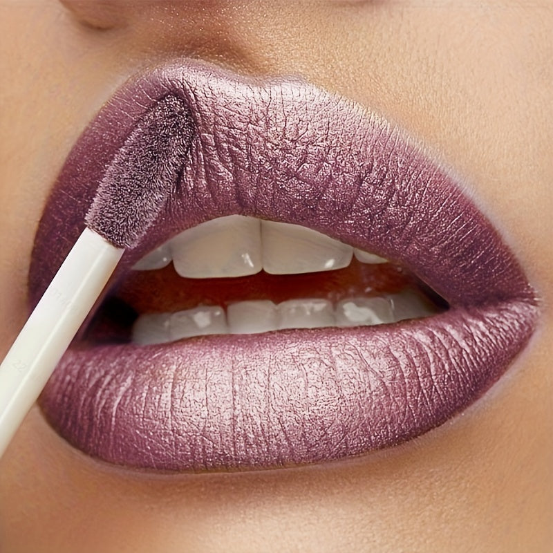 Golden Bar Luxury Lipstick - Timeless Velvety Smooth Finish, Intense Color Stay, Smudge-Proof & Waterproof - The Perfect Romantic Valentines Day Gift for Her