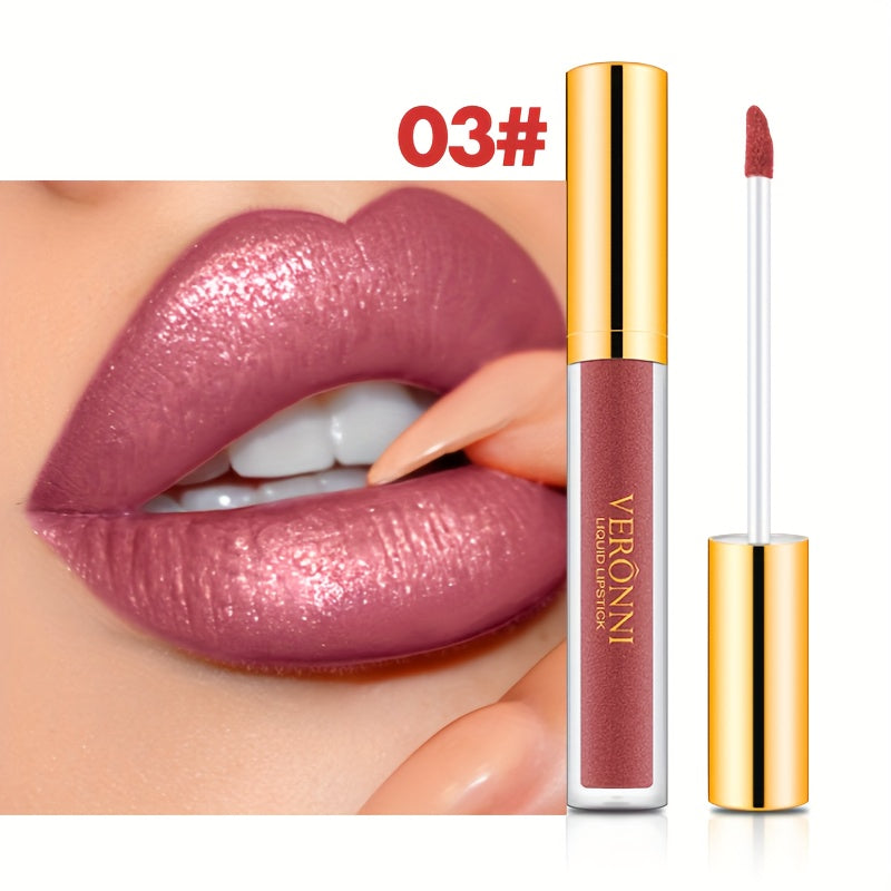10 Colors Diamond Shiny Lip Gloss, Pearly Glitter Shimmer Finish High Pigmented, Long Lasting Makeup, Smudge Proof Lip Stain Valentine's Day Gifts For Music Festival