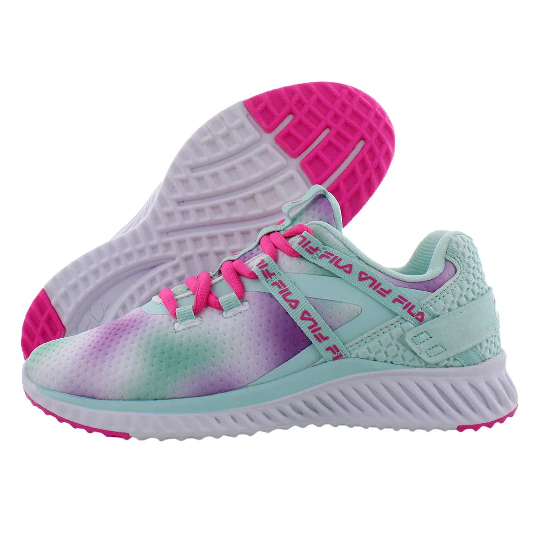Fila Turbosector Girls Shoes Color: Teal/Purple  100% Authentic