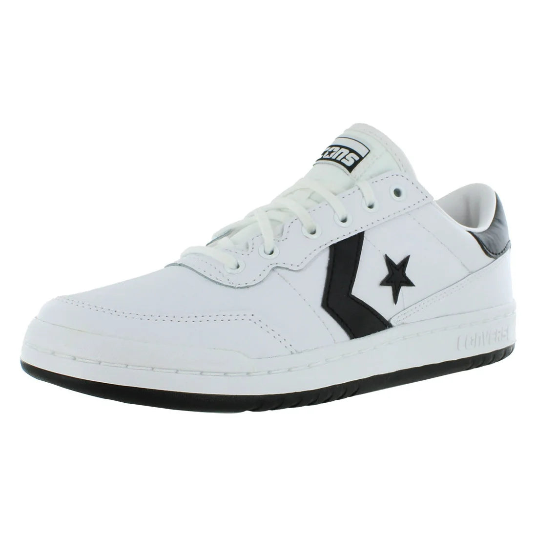 Converse Fastbreak Pro Ox Unisex Shoes Color: White/Black/White | 100% Authentic
