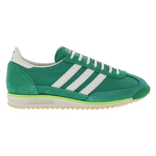 For SL 72 Originals JQ7397 Women's Casual Shoes Green/Cream with Lightweight Cushioned Illuminated Features Walking