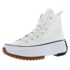 Converse Run Star Hike Hi Unisex Shoes Color: White/Black/Gum | 100% Authentic