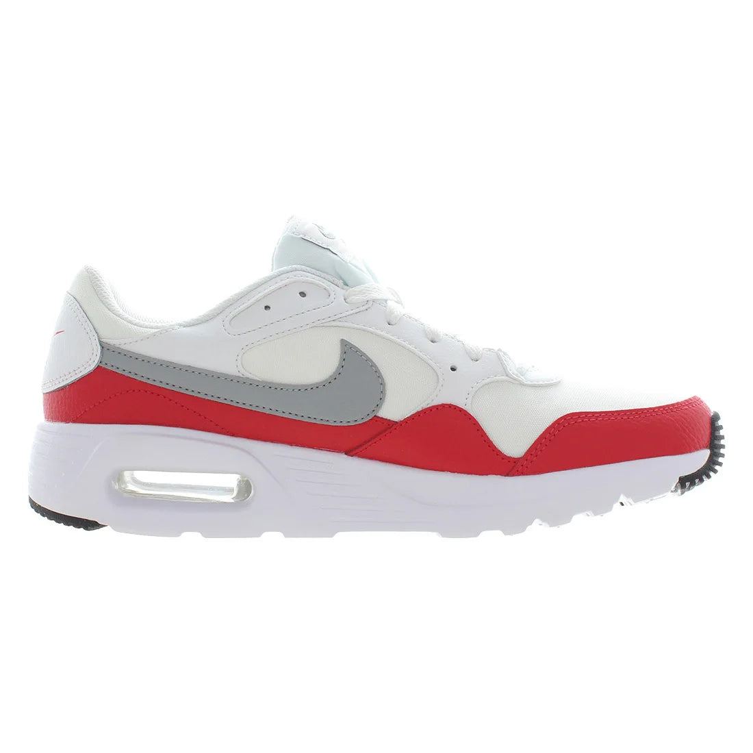 For SC Men's Sneakers White/Wolf Grey/University Red All Seasons Including Summer Spring Autumn Winter Mesh China Model
