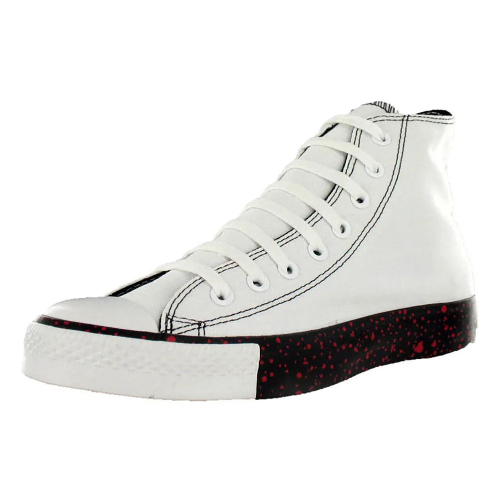 For for for Midsoles Hi Unisex Shoes Color White/Black/Red | 100% Authentic | Model 111560F | Made in China