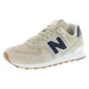 New Balance 574 Unisex Shoes Color: Beige/Black  100% Authentic