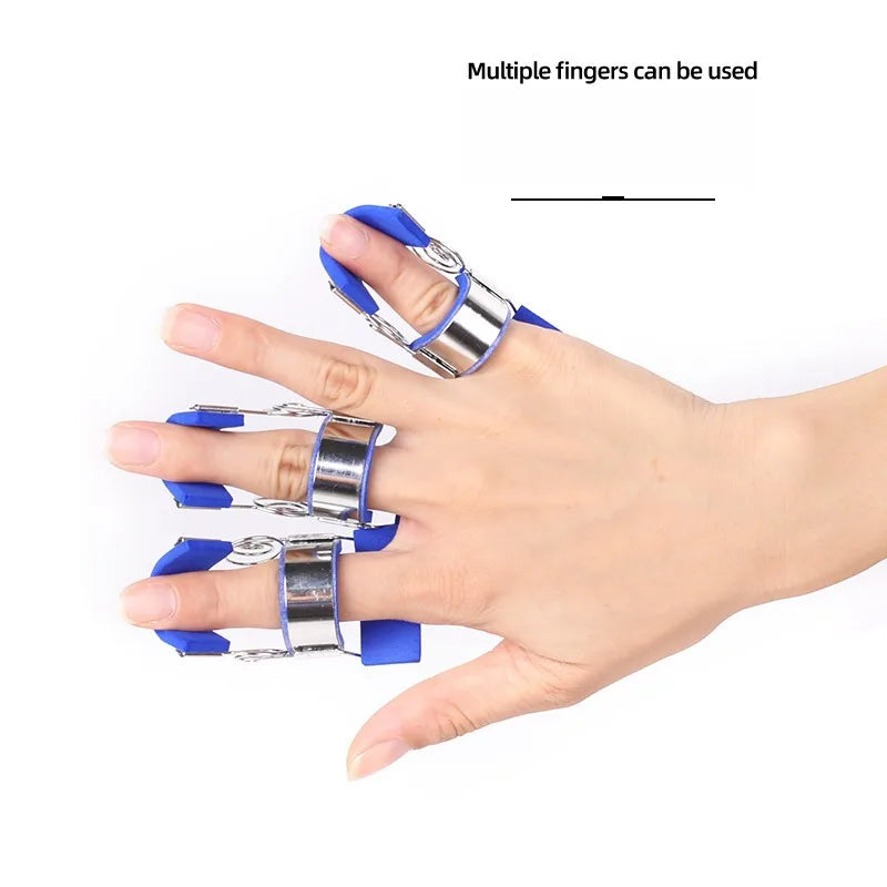 Spring Finger Splint Rehabilitation Straighten Training Easily Wear Adjustment Extension Assist for Finger Sprain