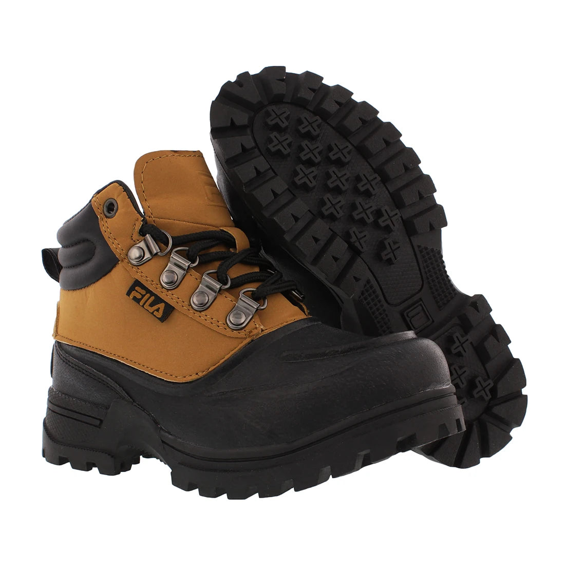 Fila Weathertec Boys Shoes Color: Black/Brown  100% Authentic