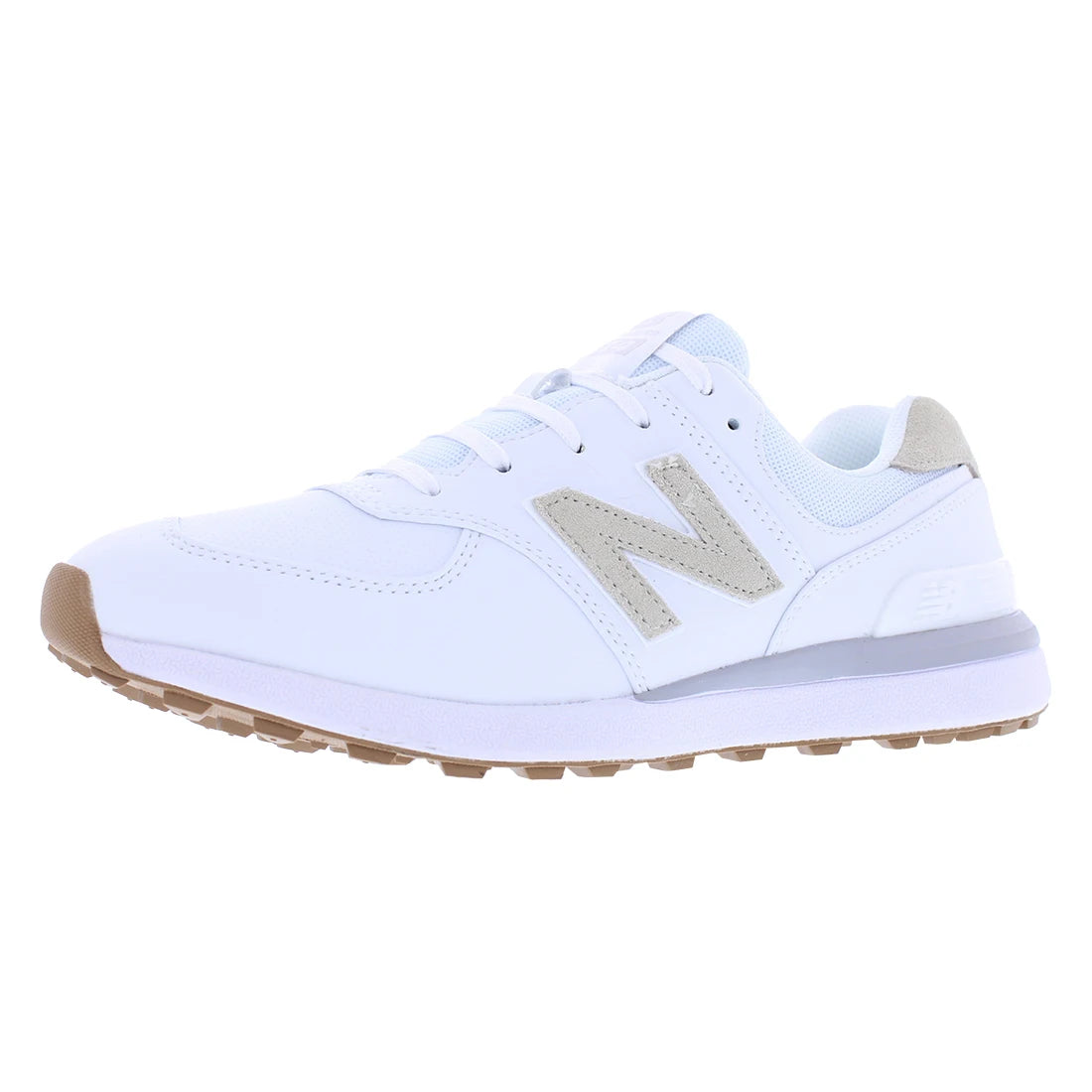 New Balance 574 Greens V2 Womens Shoes Color: White/Beige  100% Authentic