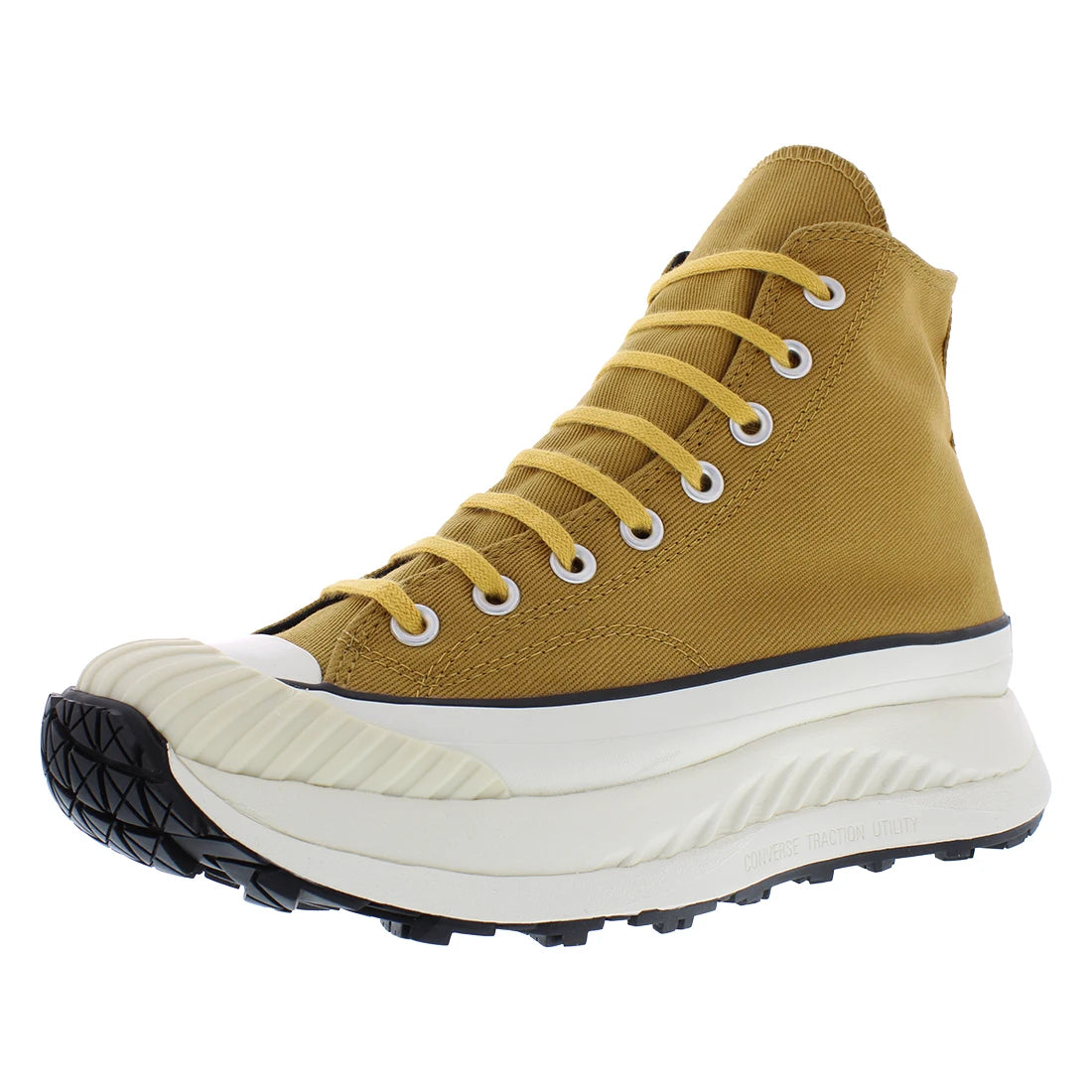 Converse Chuck 70 All Terrain-CX High Platform Unisex Shoes Color: Burnt Honey/Thriftshop Yellow  100% Authentic