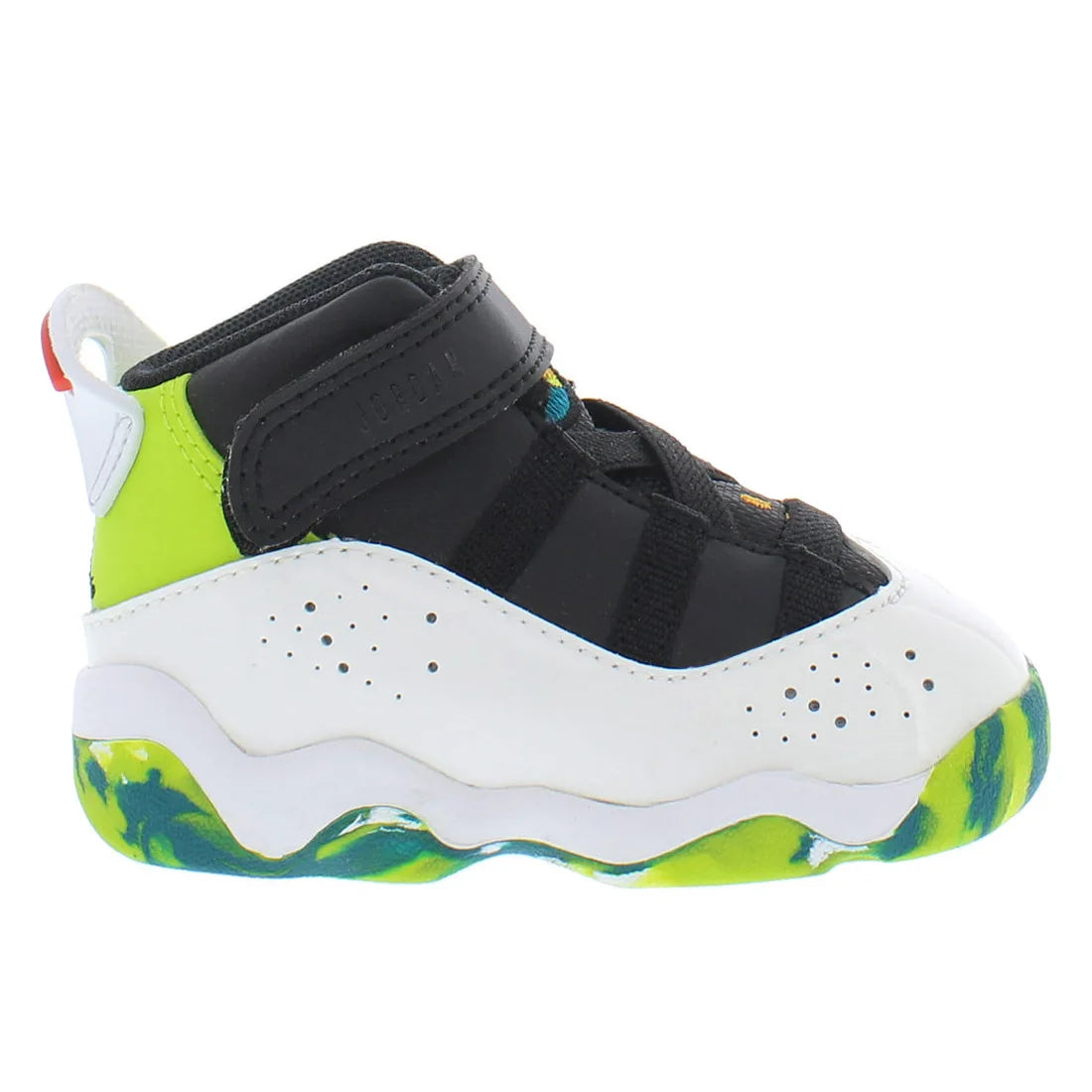 Jordan Jordan 6 Rings Infant/Toddler Shoes Color: Black/White  100% Authentic