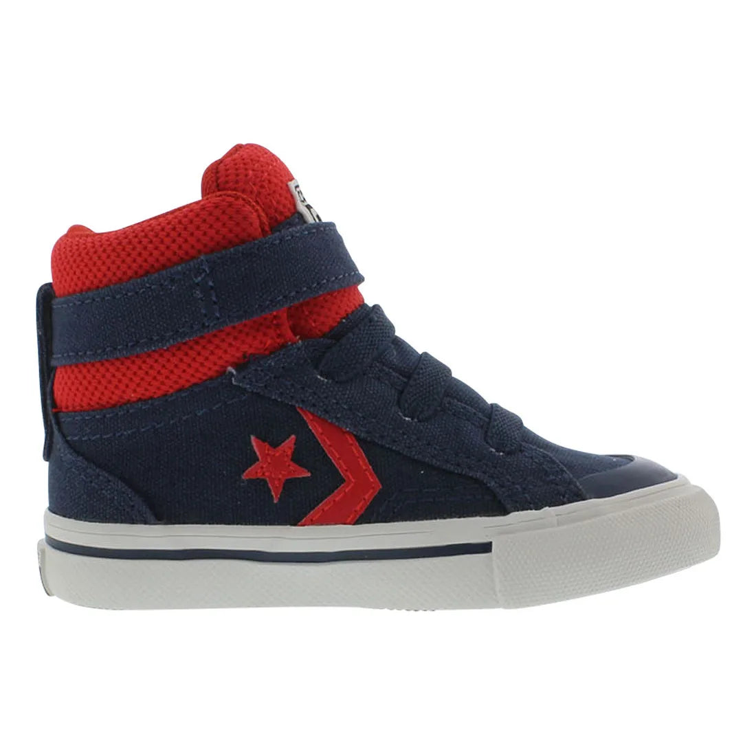 Converse Pro Blaze Strap Infant/Toddler Shoes Color: Navy/Red  100% Authentic