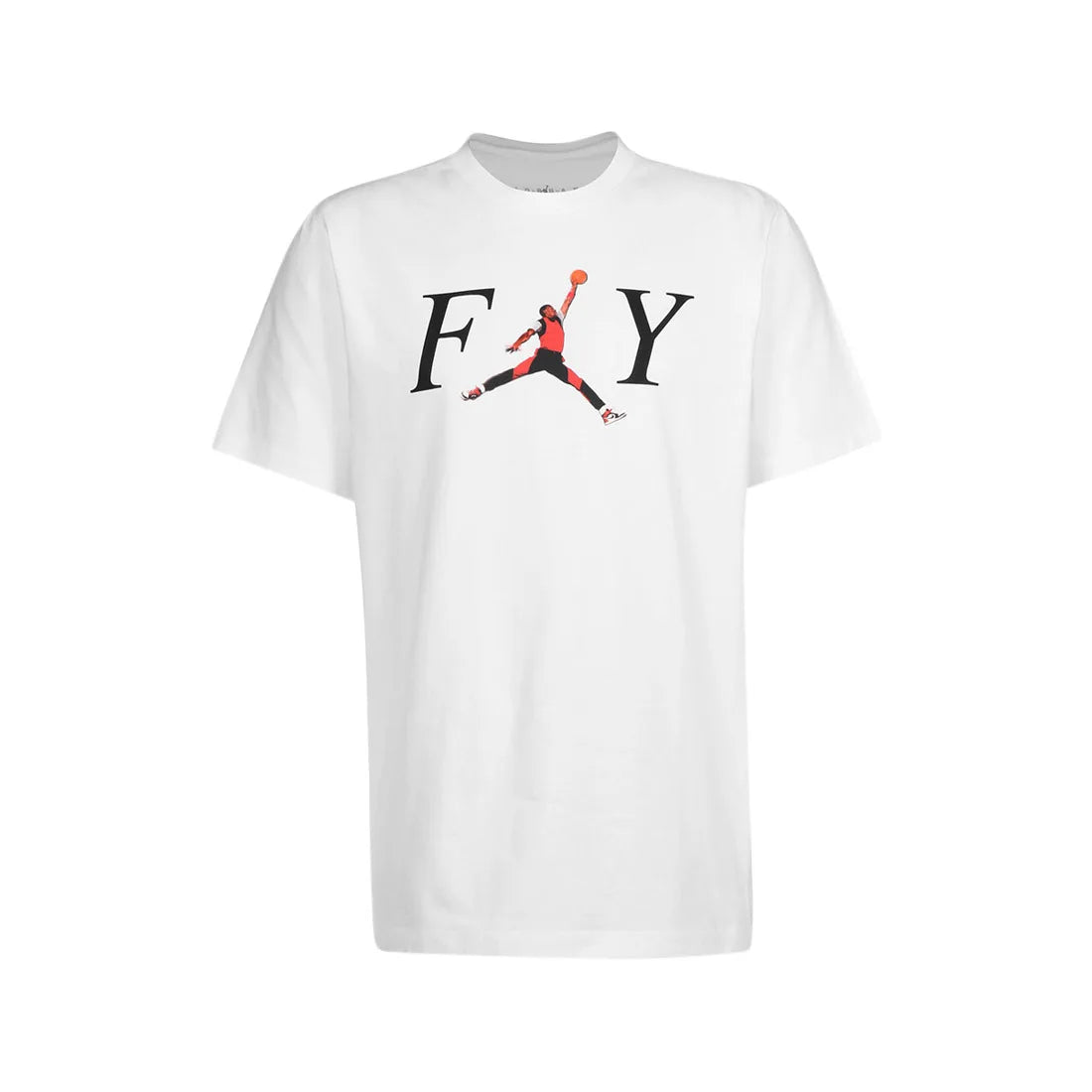 Jordan Fly Jumpman Mens Active Shirts & Tees Color: White/Black  100% Authentic