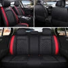 Black Red Car Seat Covers  5-Seats Protection Cushion Ct0008  Universal Seat Cover