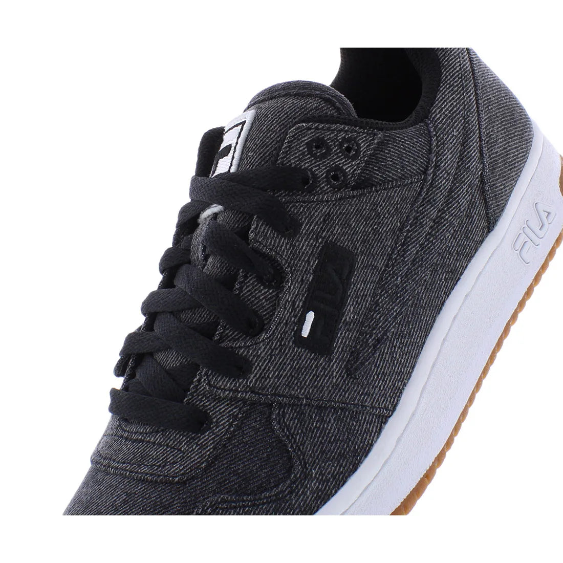 Fila T-2 Men's Chunky Shoes in Snow White Denim with Black Color | 100% Authentic