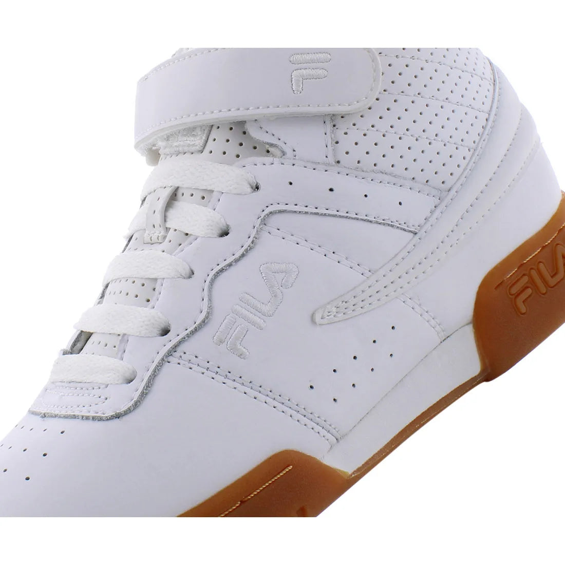 Fila F-13 Boys Shoes Color: White/Beige  100% Authentic