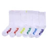 Fila 1/2 Csh Oursz L Unisex Socks Color: White/Multi-Colored  100% Authentic