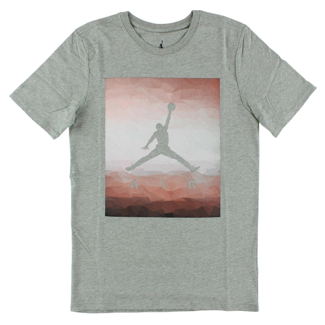Jordan Fractal Fade Mens Active Shirts & Tees Color: Grey  100% Authentic