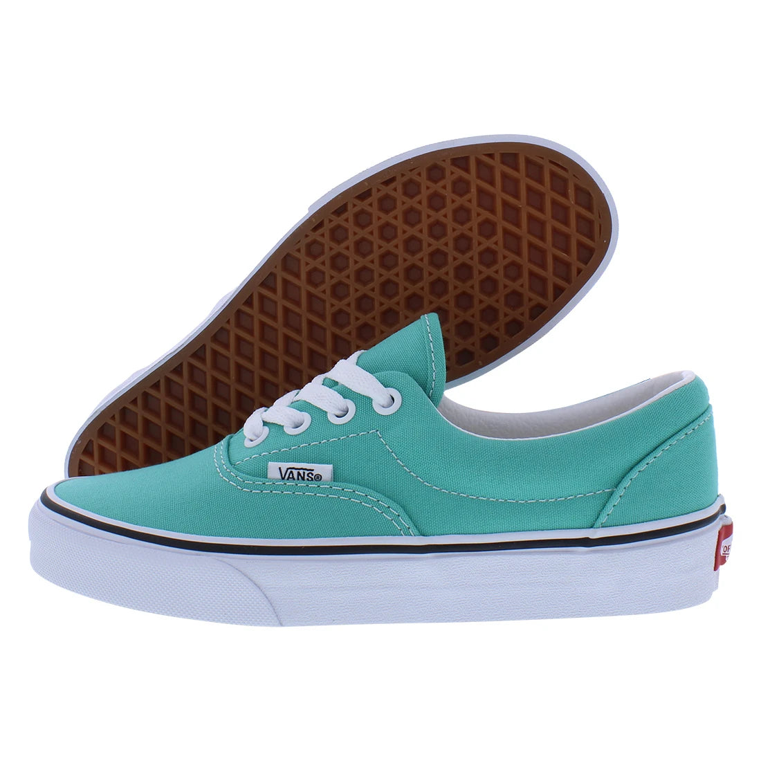For Unisex Skateboarding Shoes Era Collection in Waterfall/True White Color | 100% Authentic Made China Model MSS-VN0A54F1XVV