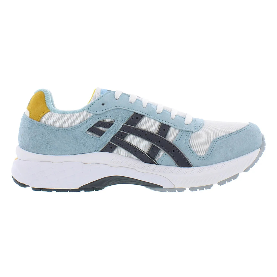 ASICS Men's GT-II 2000 Custom Sneakers Luxury Blue/Yellow for Summer Spring Autumn Outdoor Use with EVA & Mesh Insoles