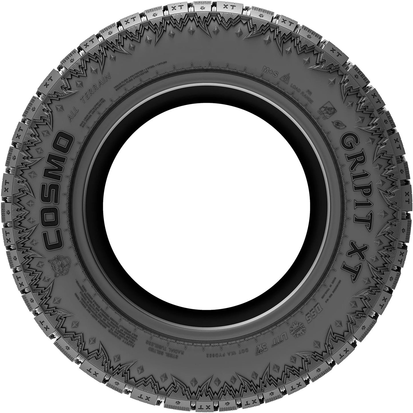 2 Tires Cosmo Gripit XT 275/60R20 116H XL X/T Extreme Terrain